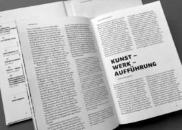 transform, Publikation