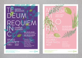 Laudate Chor Thun, Plakate