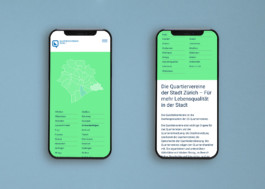 Quartierkonferenz Zürich, Webdesign